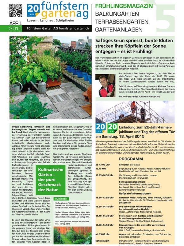 Gartenpost 2015 Seite 1