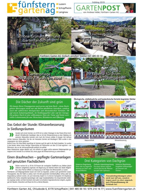 Gartenpost 2019 Seite 1